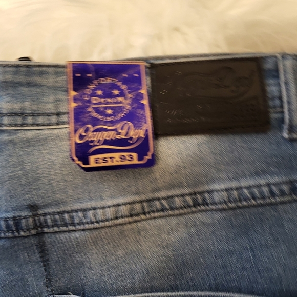 NEW Oxygen Men's Light Blue Jeans, Size 36x33 - Picture 5 of 7